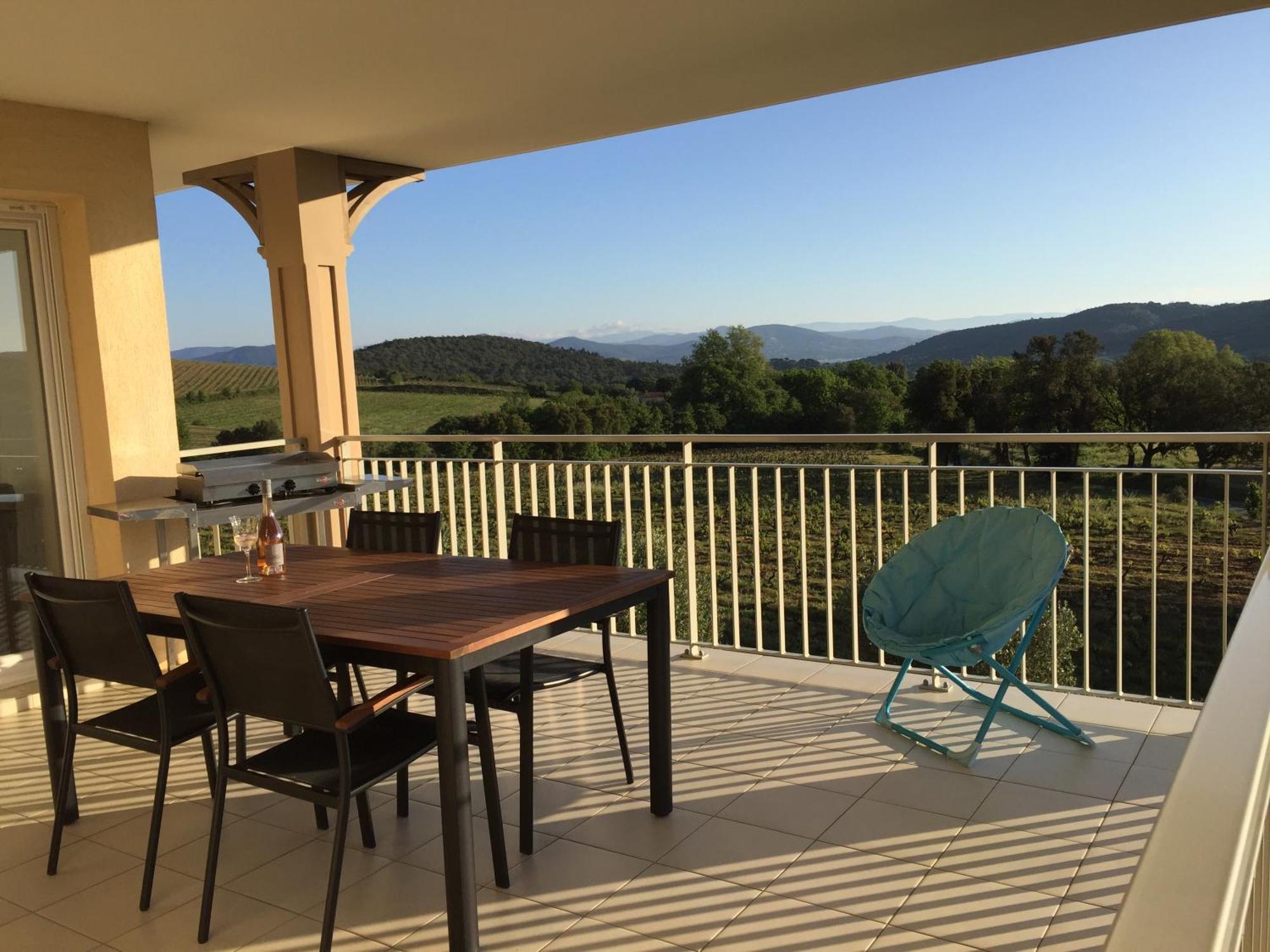 Appartement T3 - résidence de standing vue vignes La Croix-Valmer Exterior foto